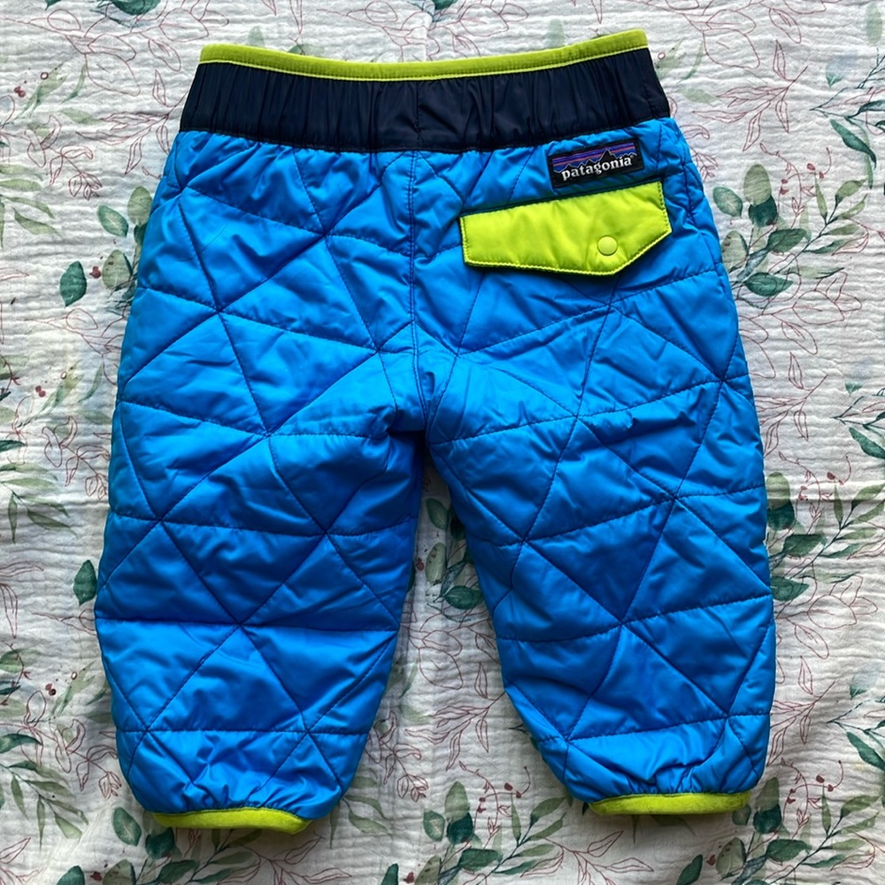 Patagonia Kids Snap T Reversible Snow Pants 6-12MO